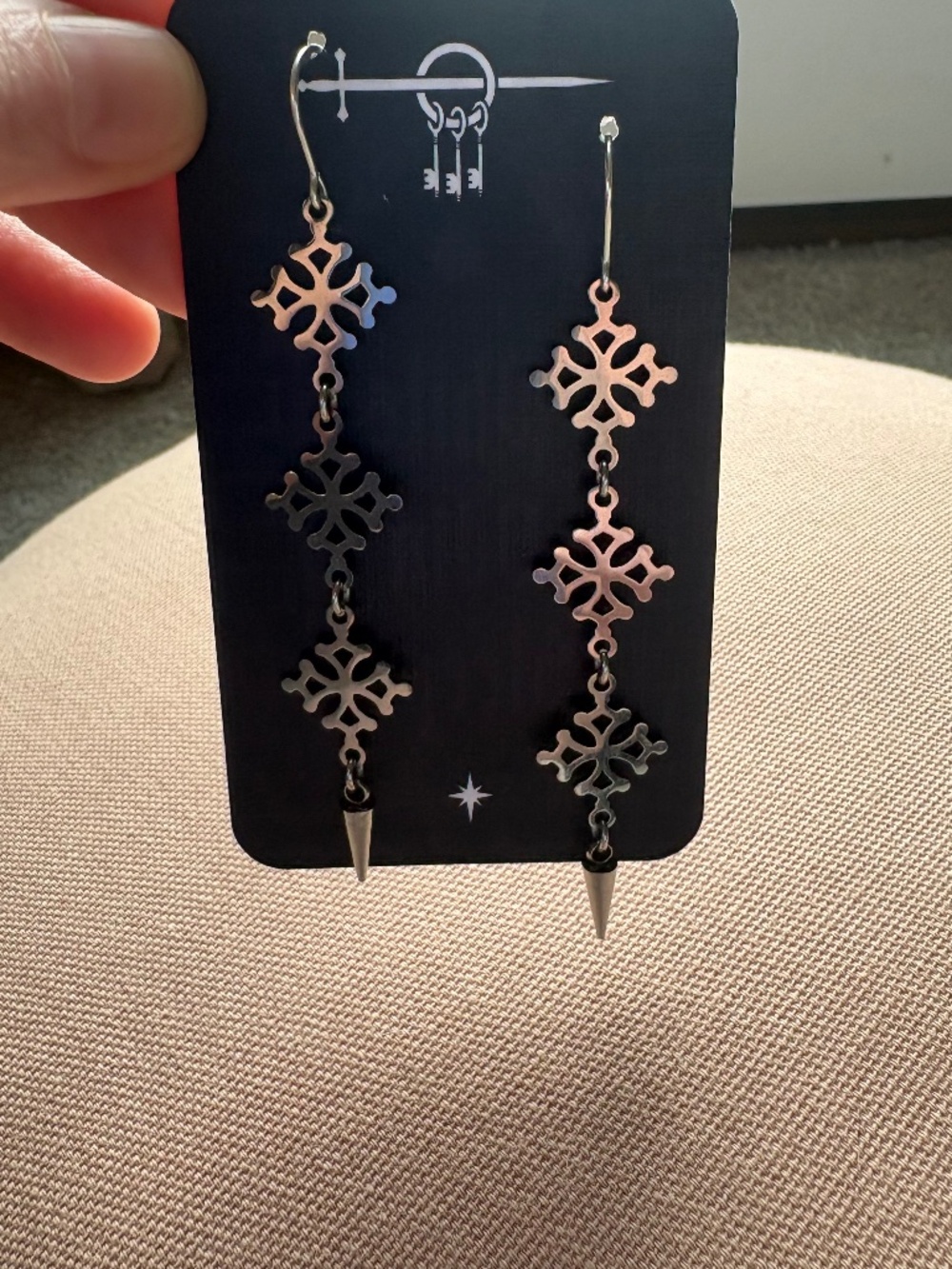 While Odin Sleeps Earrings